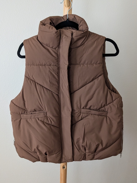 love and other things Jackets & Blazers - Brown Puffer Vest